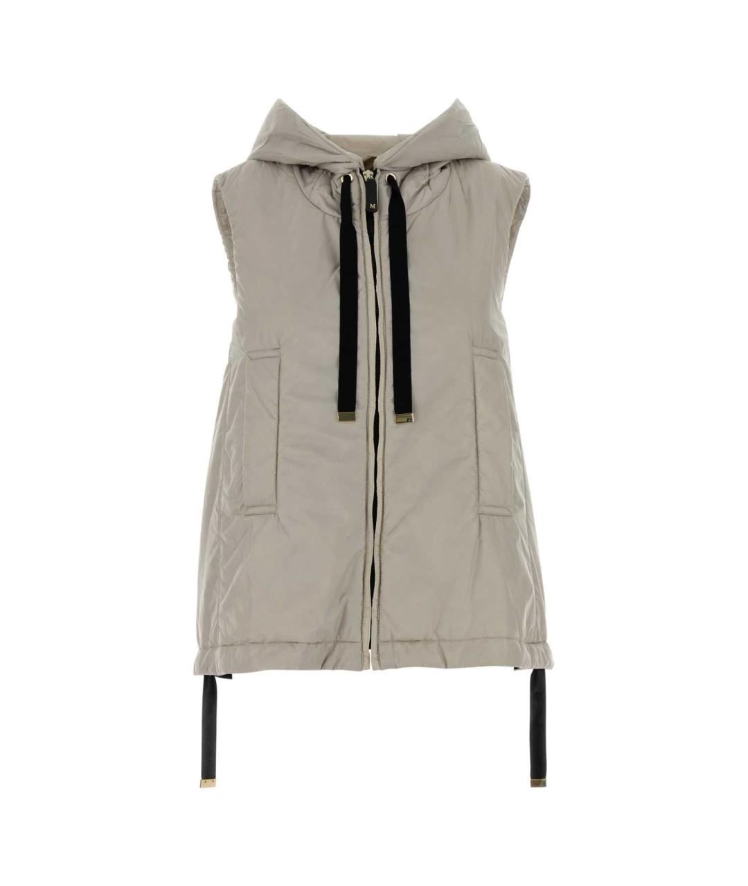 MAX MARA Бежевый полиэстеровый жилет, фото 1