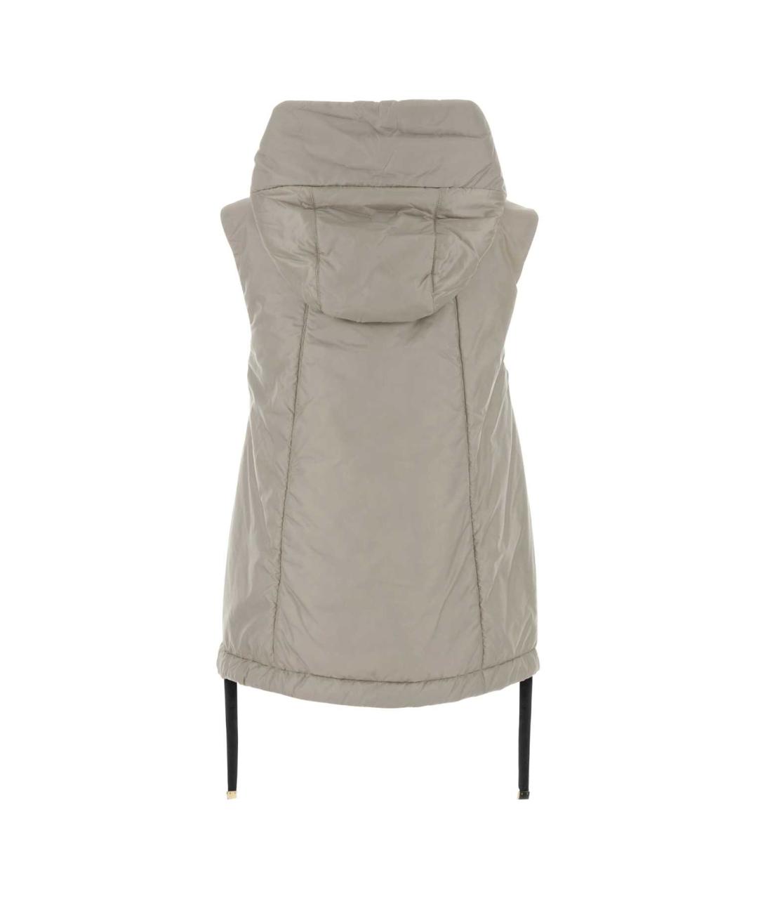 MAX MARA Бежевый полиэстеровый жилет, фото 2