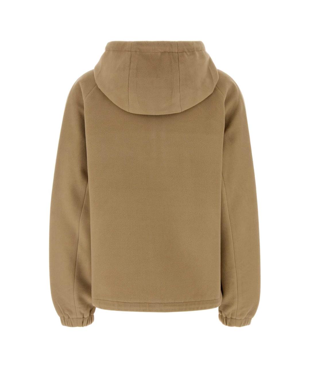 PRADA Бежевая полиэстеровая куртка, фото 2