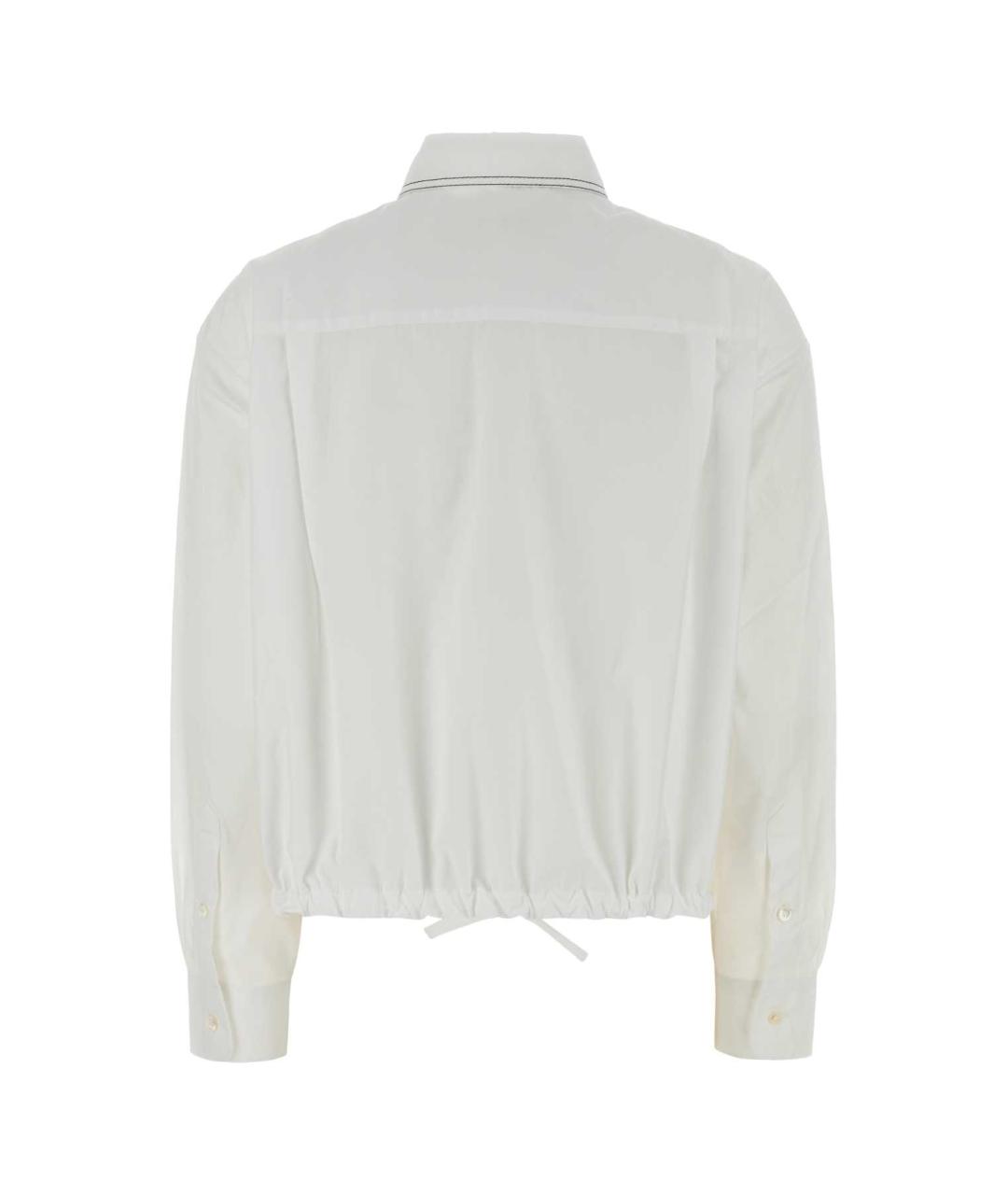 MARNI Белая хлопковая рубашка, фото 2