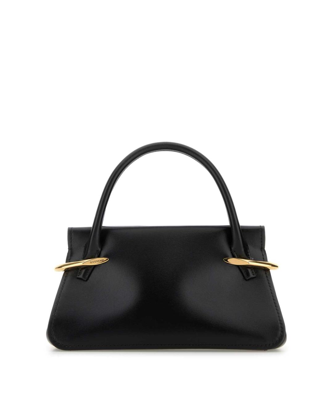 GIVENCHY Черная кожаная сумка тоут, фото 1