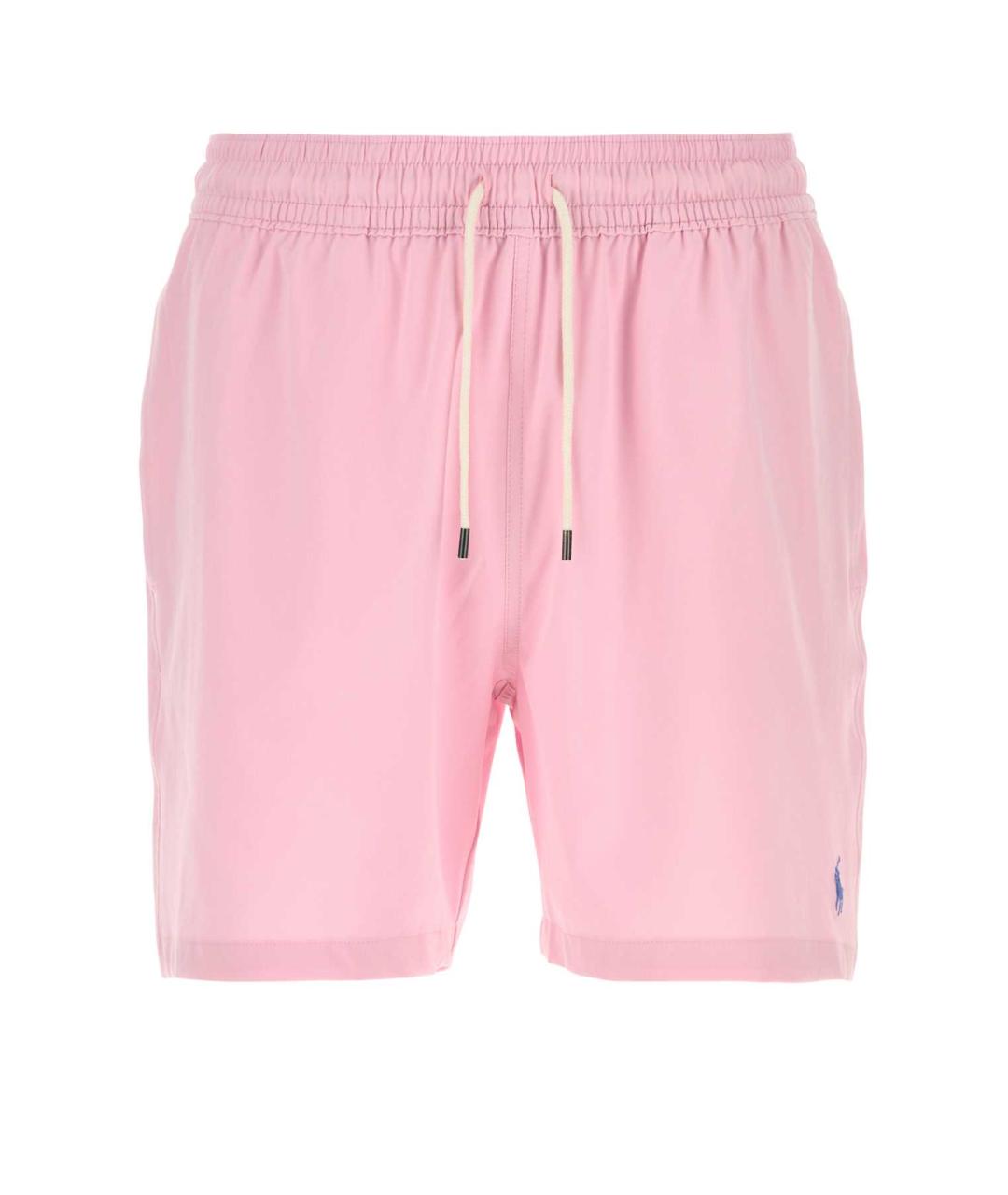 POLO RALPH LAUREN Розовые полиэстеровые плавки, фото 1