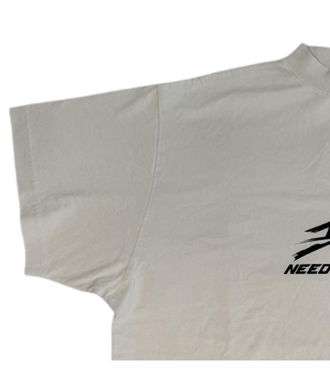 BALENCIAGA Белая футболка, фото 4