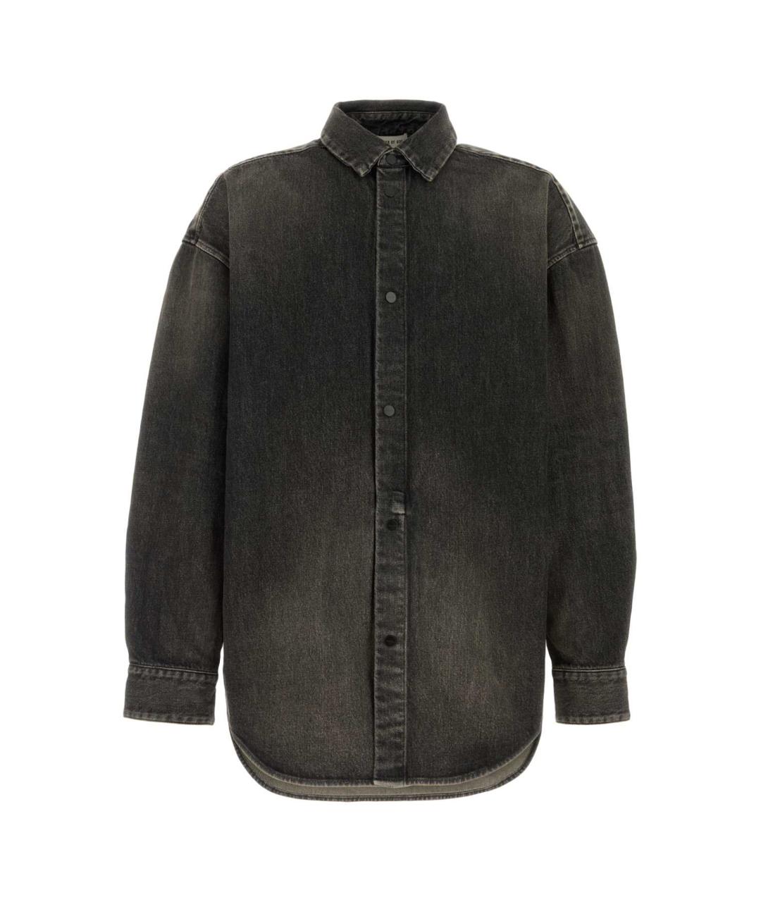 FEAR OF GOD Черная хлопковая кэжуал рубашка, фото 1