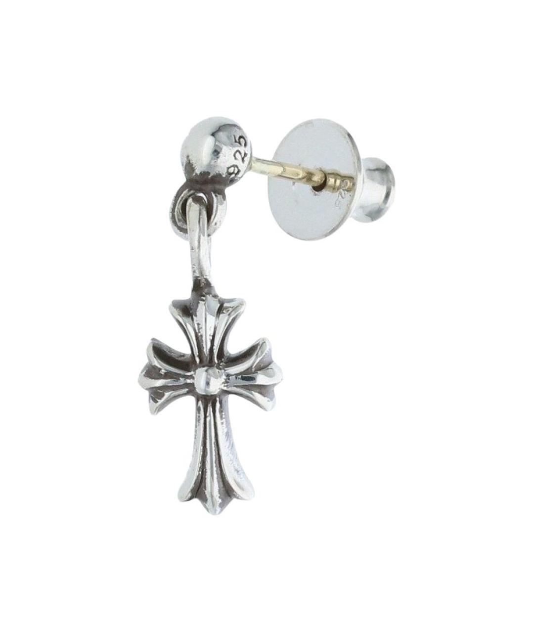 CHROME HEARTS Серебряные серьги, фото 1