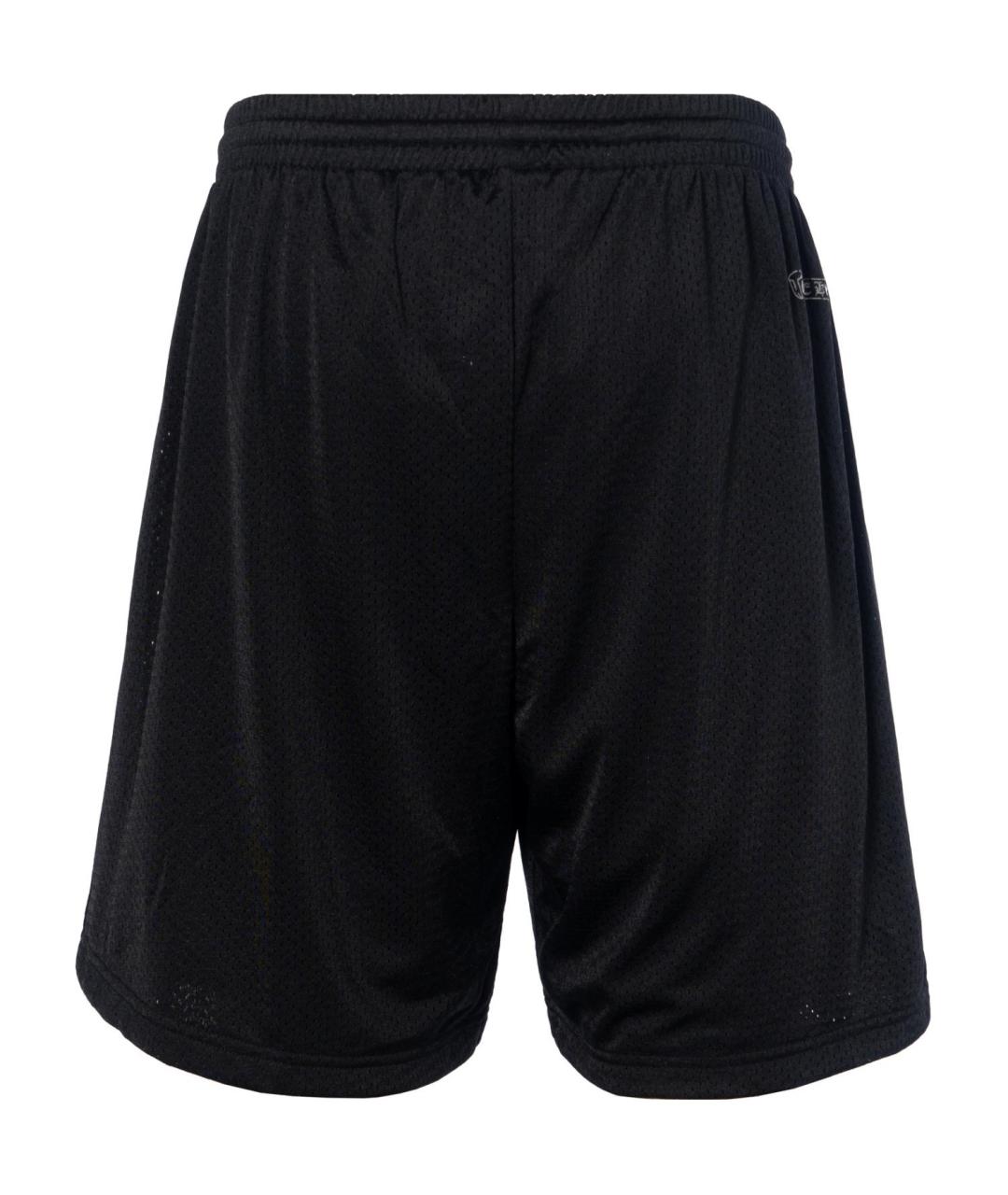 CHROME HEARTS Черные хлопковые шорты, фото 2