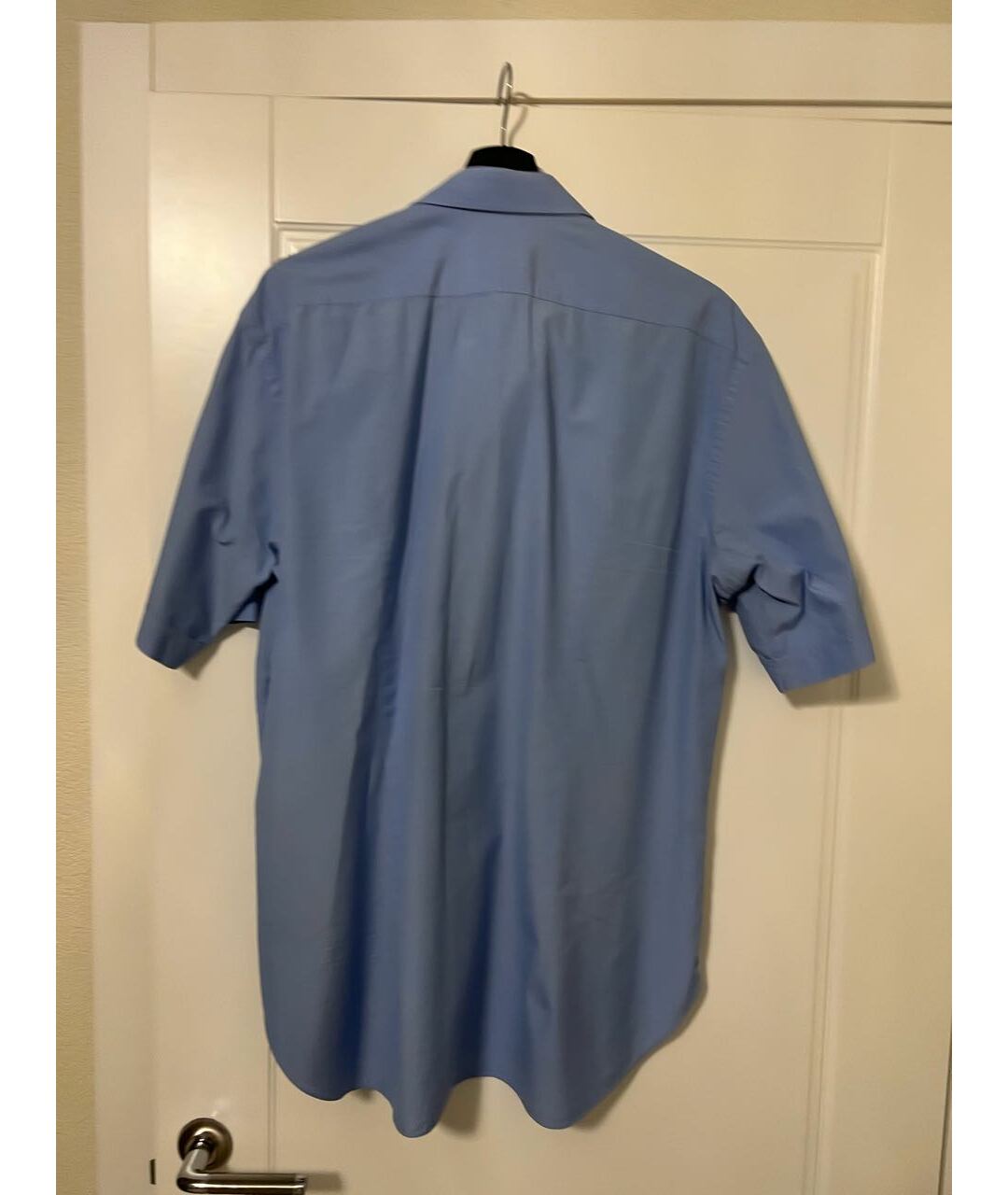BRIONI Голубая хлопковая классическая рубашка, фото 2