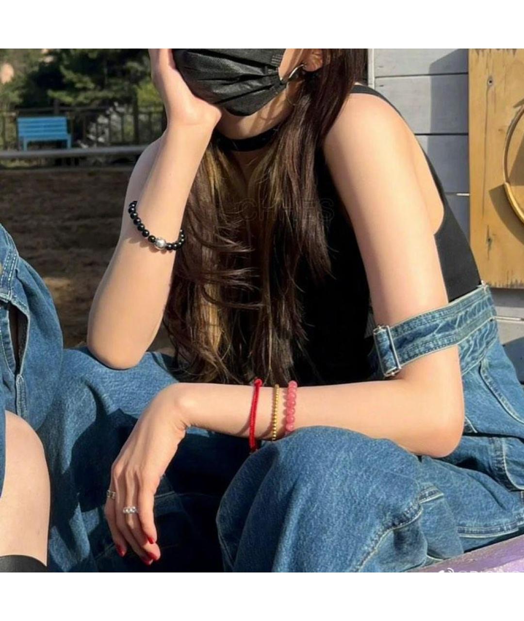 CHROME HEARTS Черный браслет, фото 3