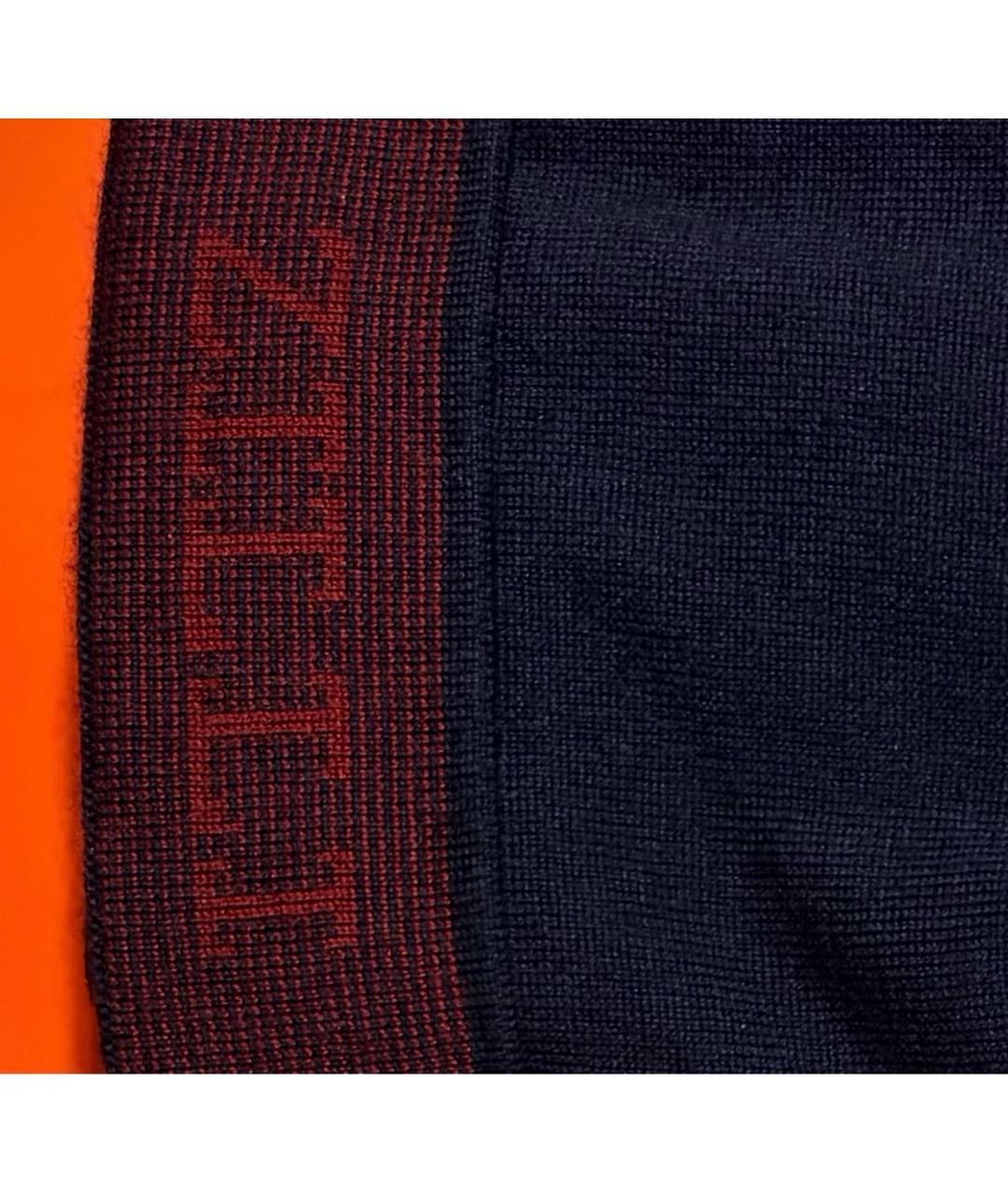 ZILLI Темно-синяя кашемировая шапка, фото 5