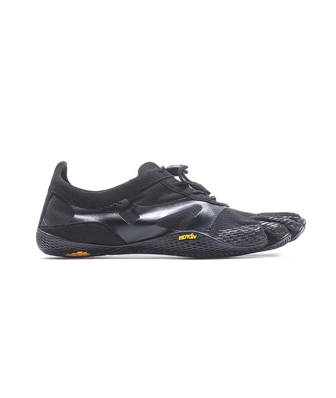 VIBRAM Черные текстильные кроссовки, фото 1