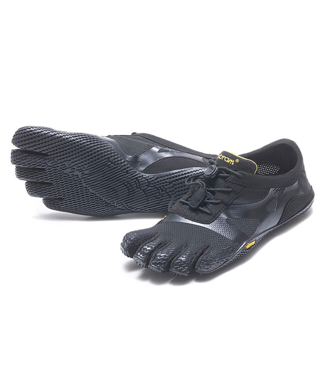 VIBRAM Черные текстильные кроссовки, фото 3