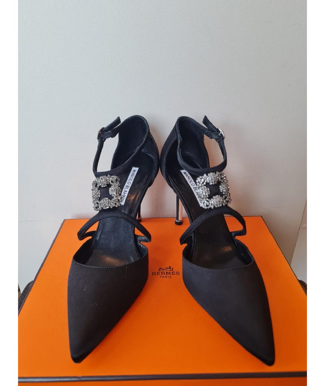 MANOLO BLAHNIK Черные туфли, фото 2