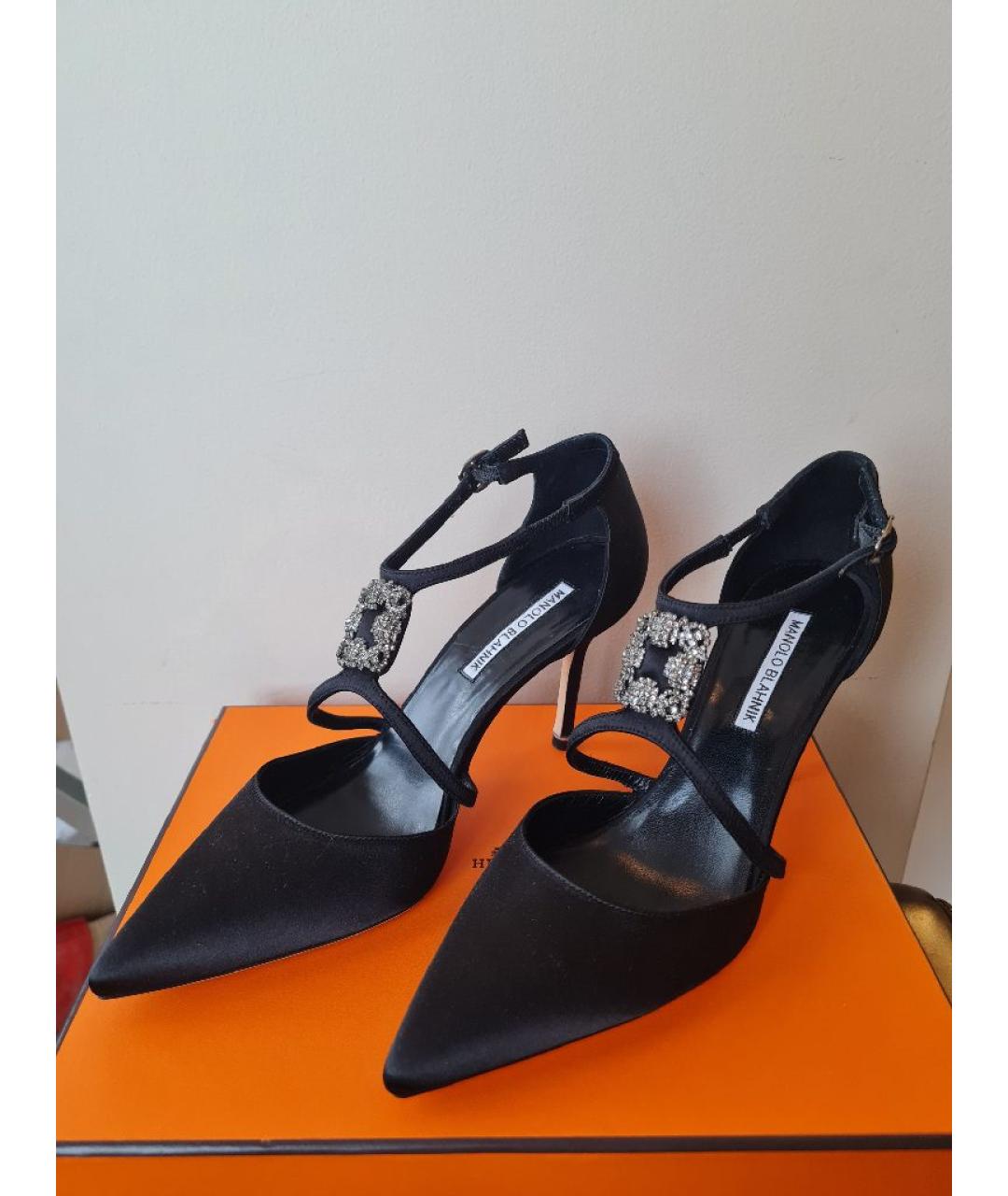 MANOLO BLAHNIK Черные туфли, фото 3