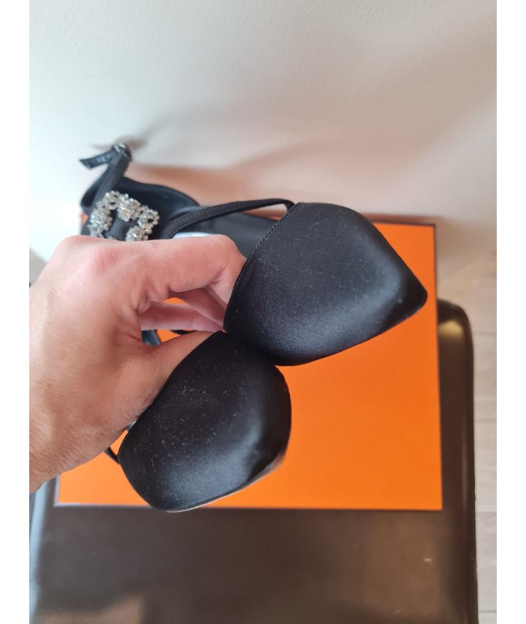 MANOLO BLAHNIK Черные туфли, фото 5