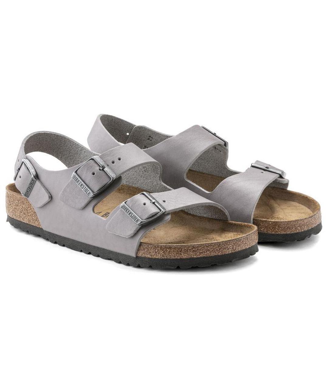 BIRKENSTOCK Серые сандалии, фото 3