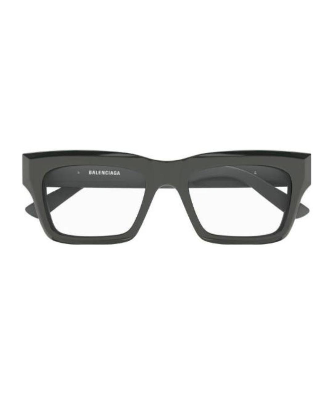 BALENCIAGA Серые пластиковые солнцезащитные очки, фото 3