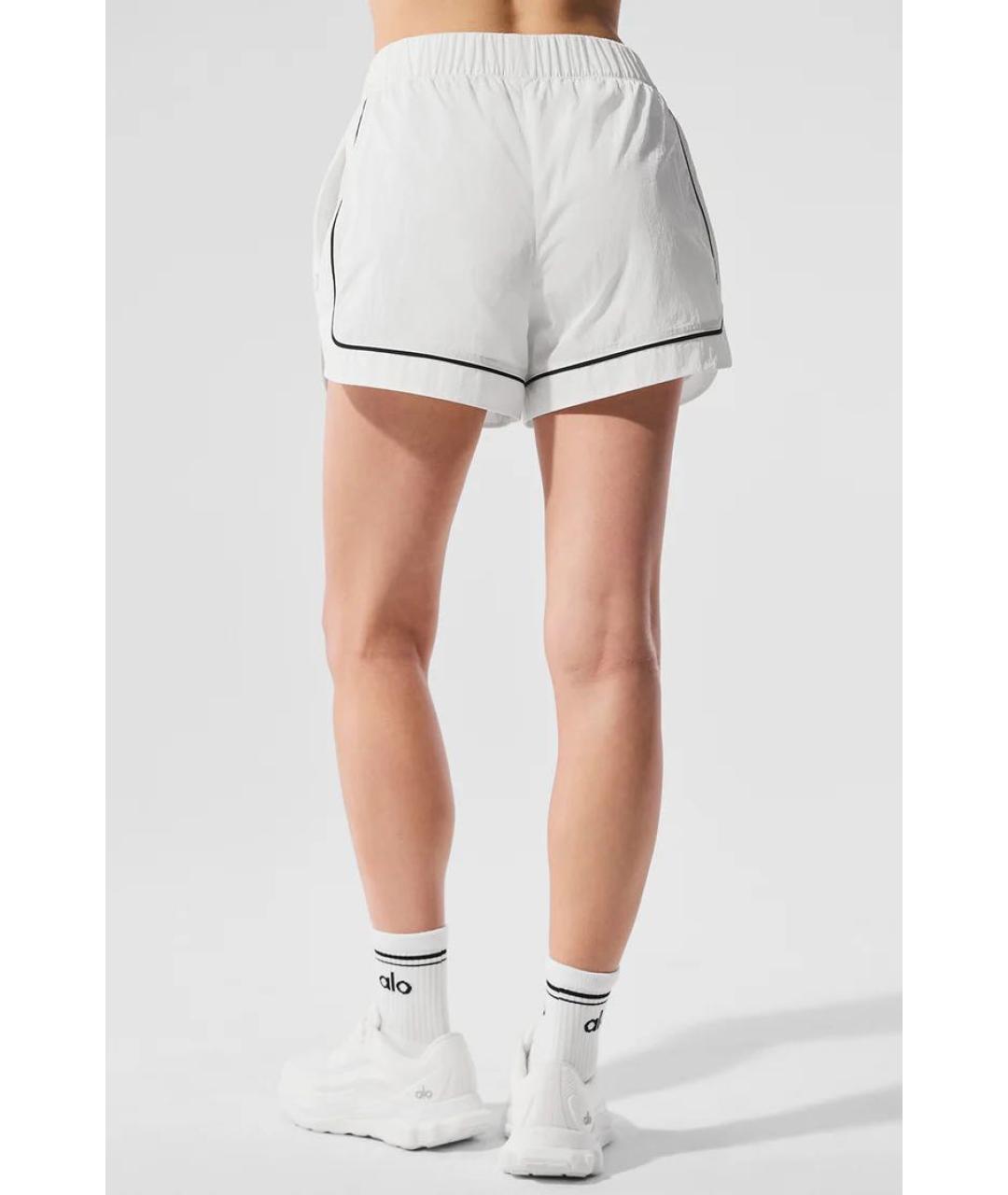 ALO YOGA Белые шорты, фото 4