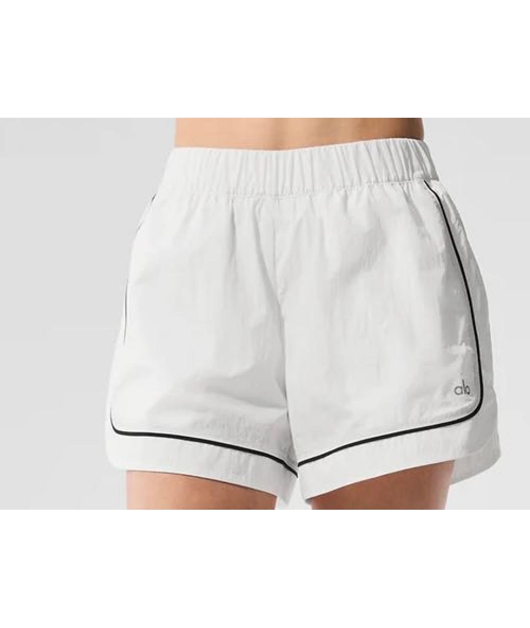 ALO YOGA Белые шорты, фото 6