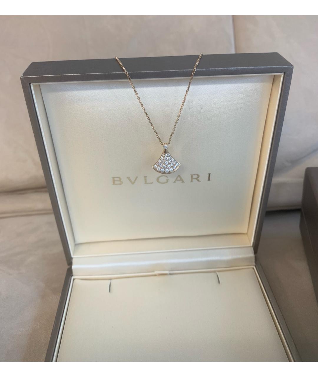 BVLGARI Золотое колье из розового золота, фото 6