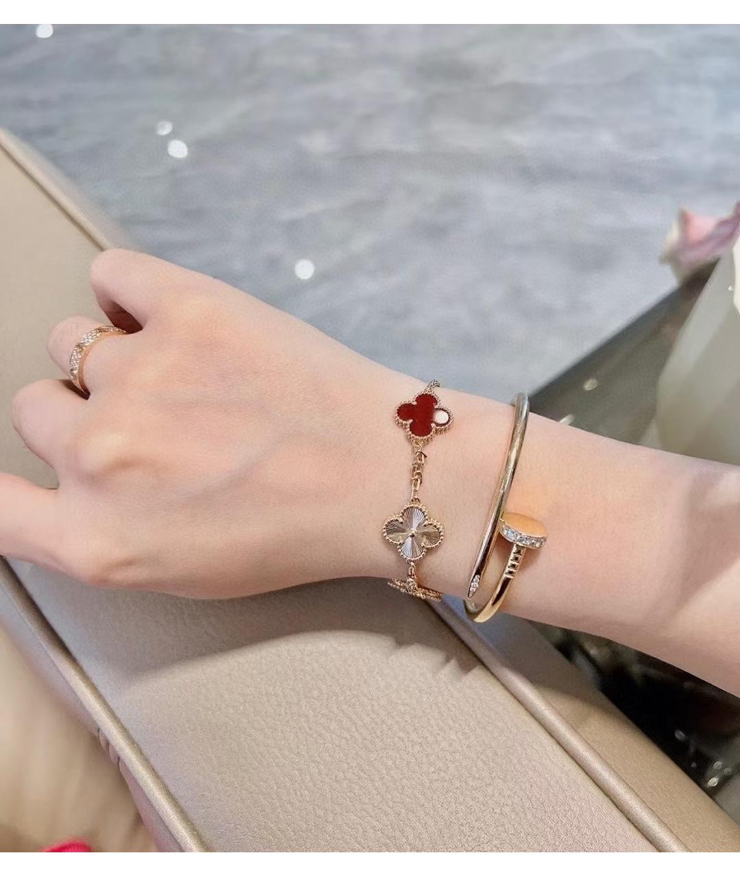 VAN CLEEF & ARPELS Золотой браслет из розового золота, фото 7