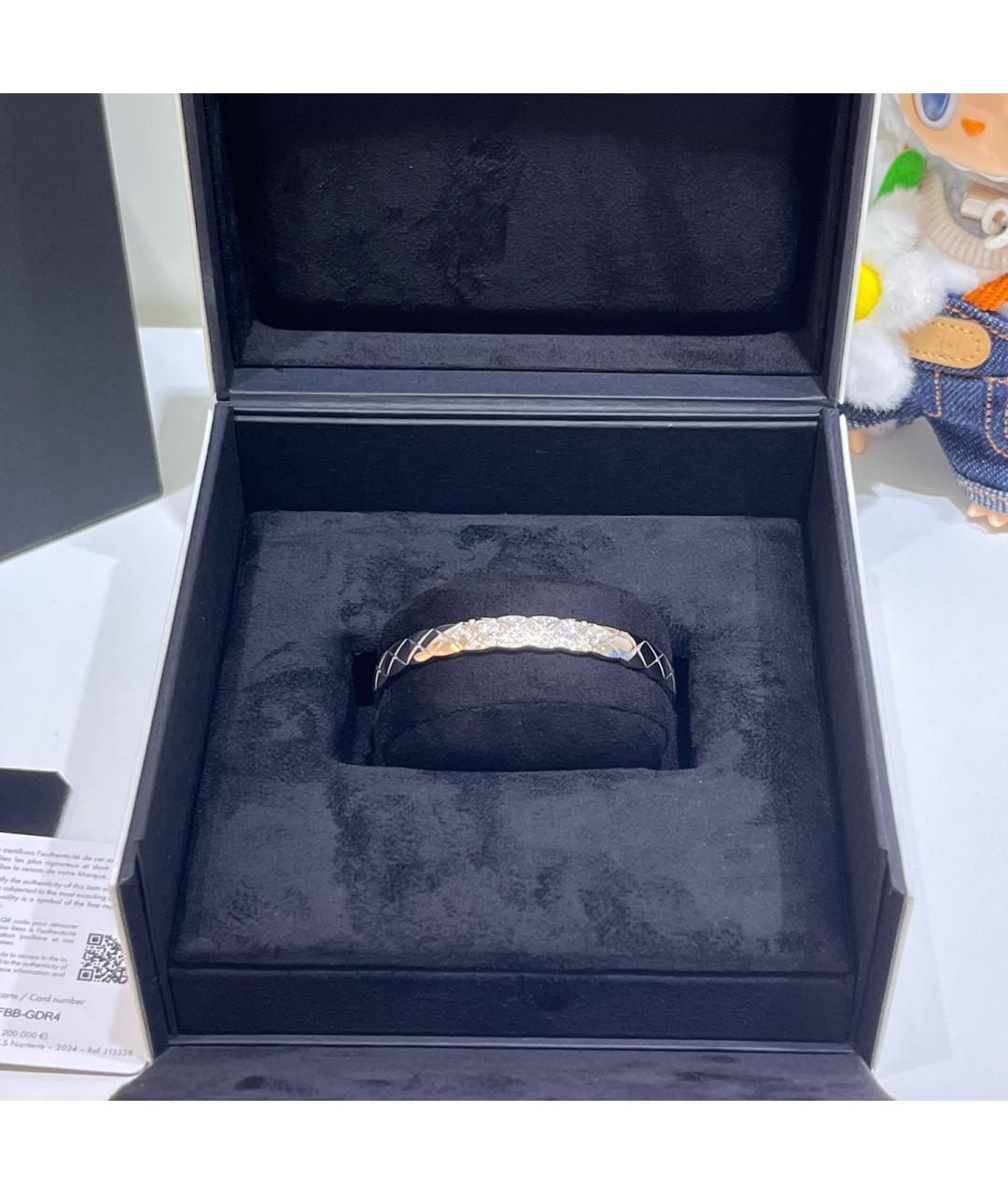 CHANEL Серебрянный браслет из белого золота, фото 3