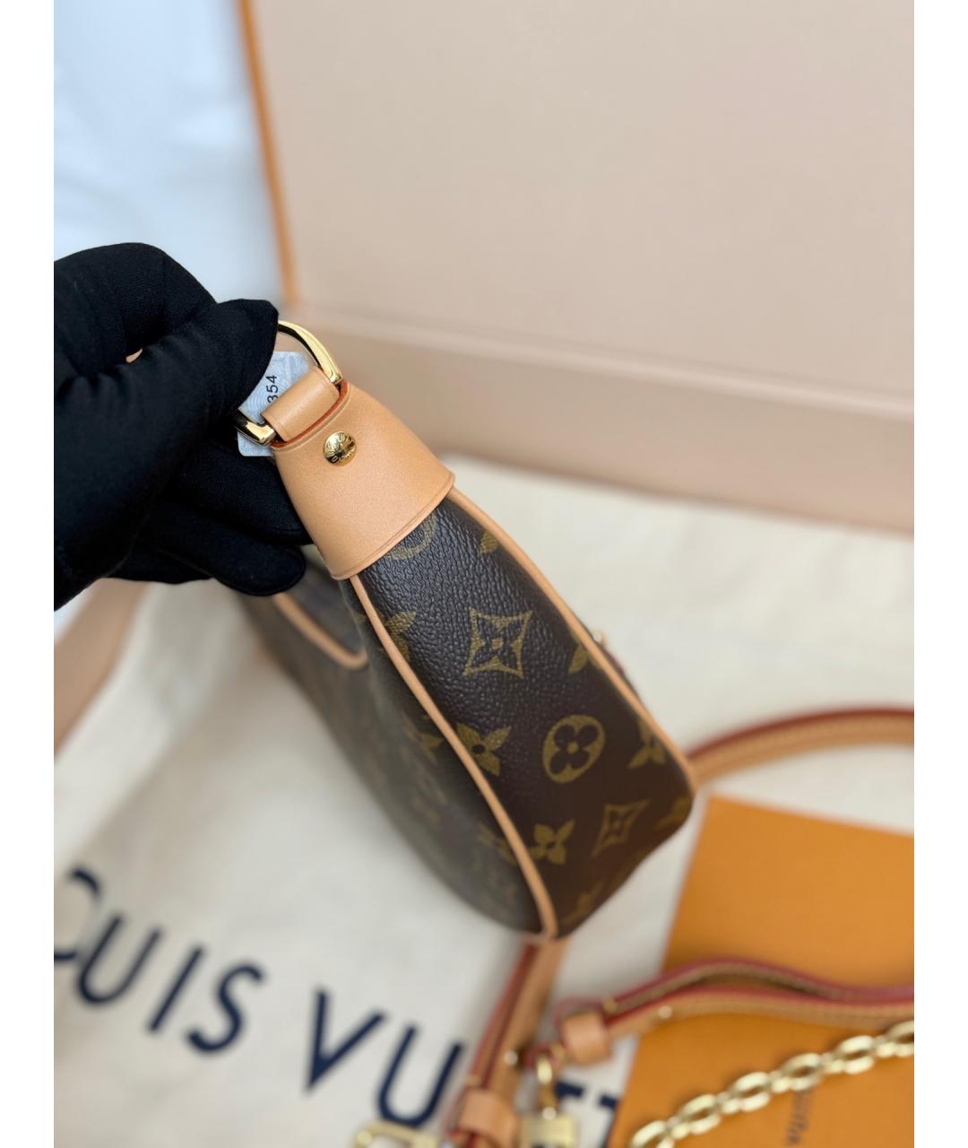 LOUIS VUITTON Коричневая сумка через плечо, фото 4