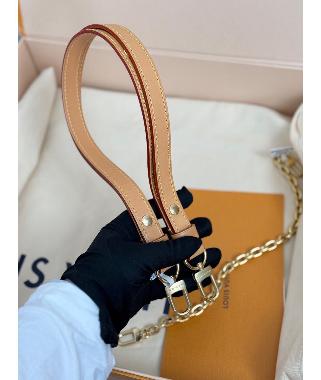 LOUIS VUITTON Коричневая сумка через плечо, фото 5