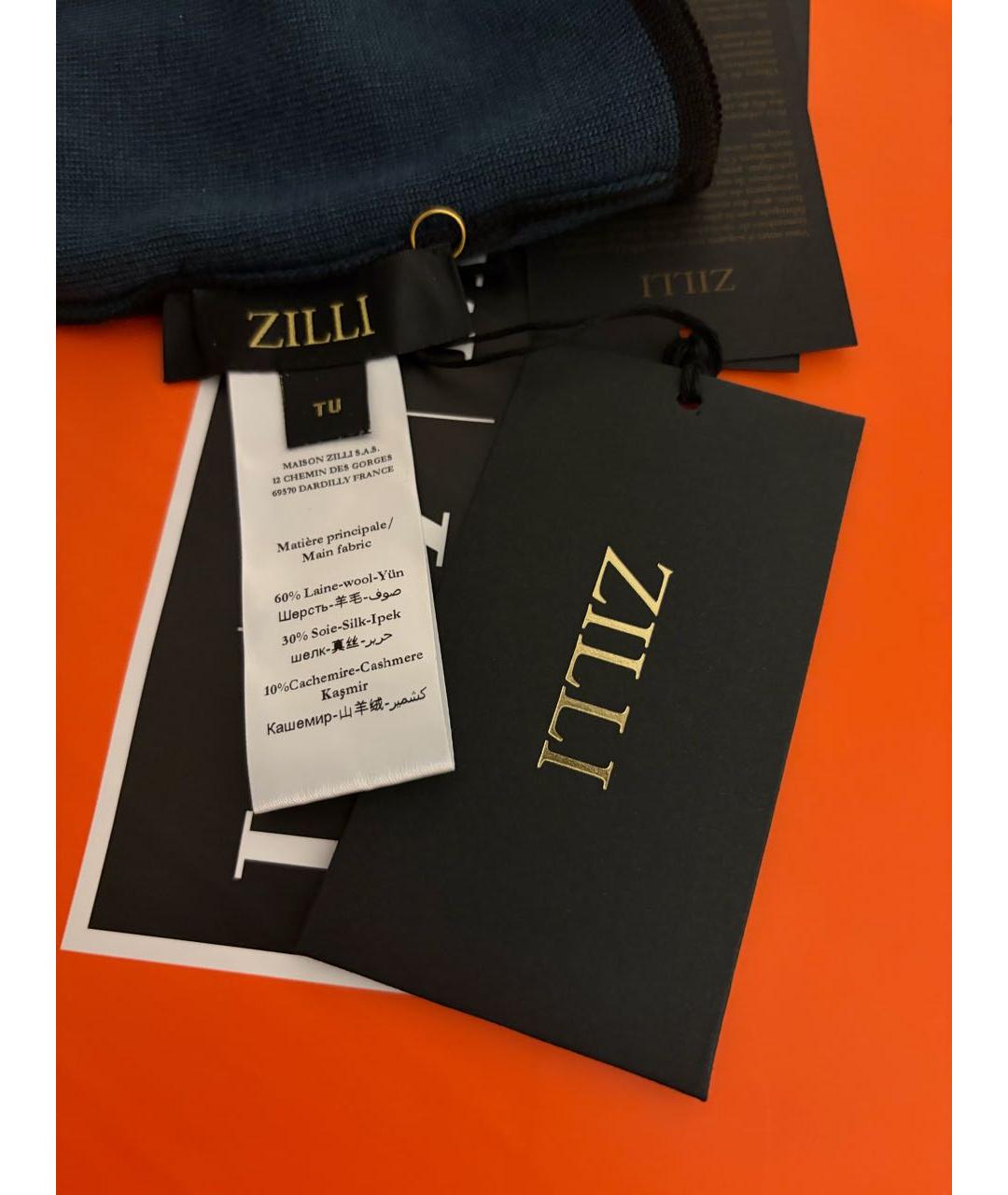 ZILLI Черная шапка, фото 5