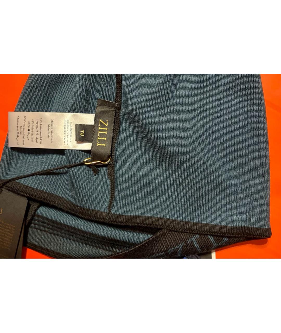 ZILLI Черная шапка, фото 6