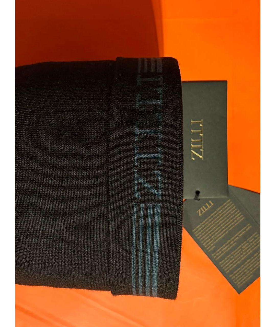 ZILLI Черная шапка, фото 4