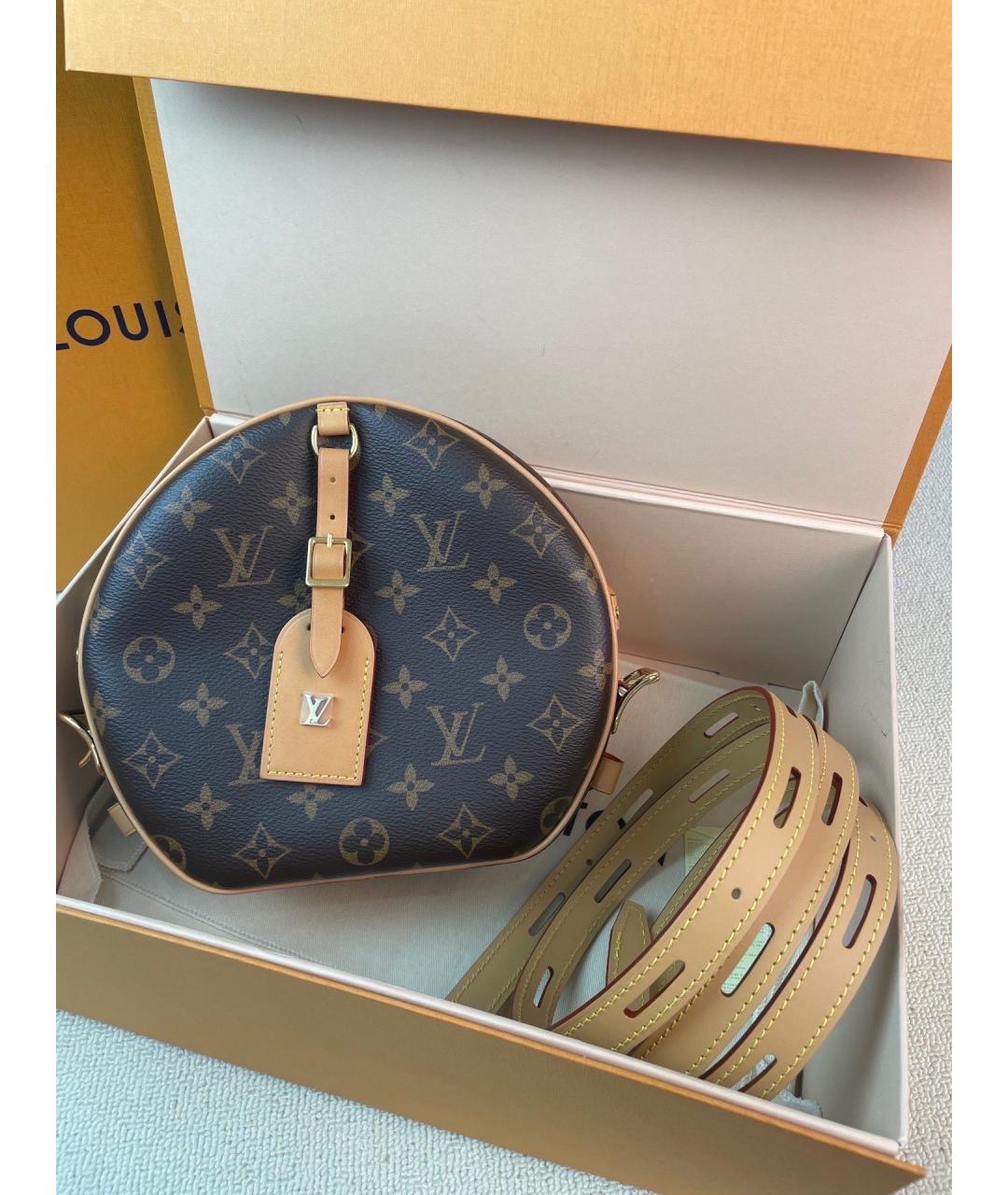 LOUIS VUITTON Коричневая сумка через плечо, фото 8