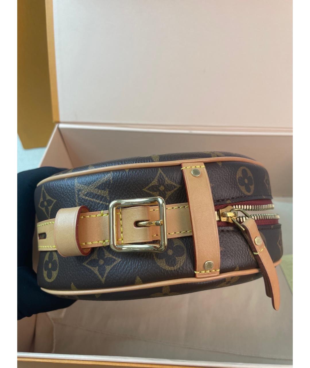 LOUIS VUITTON Коричневая сумка через плечо, фото 3