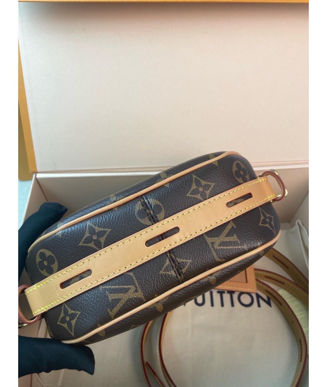 LOUIS VUITTON Коричневая сумка через плечо, фото 6