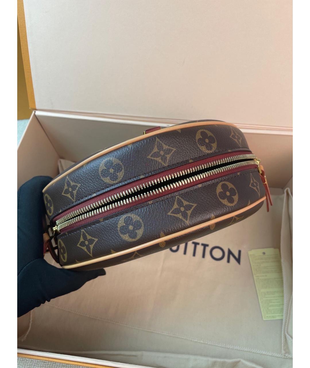 LOUIS VUITTON Коричневая сумка через плечо, фото 4