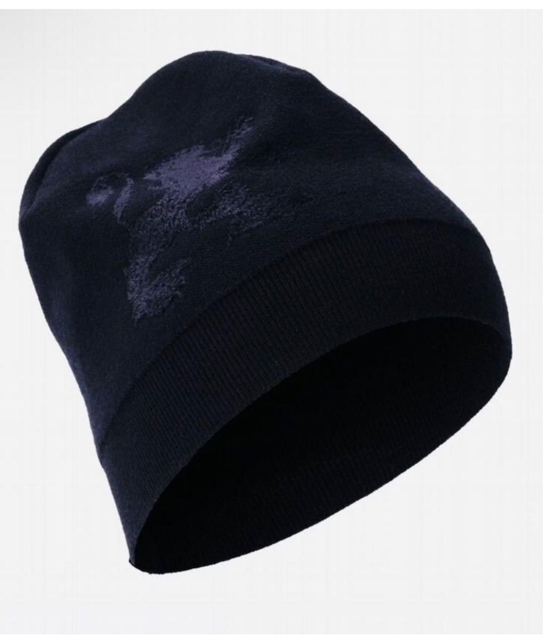 ZILLI Темно-синяя шапка, фото 8