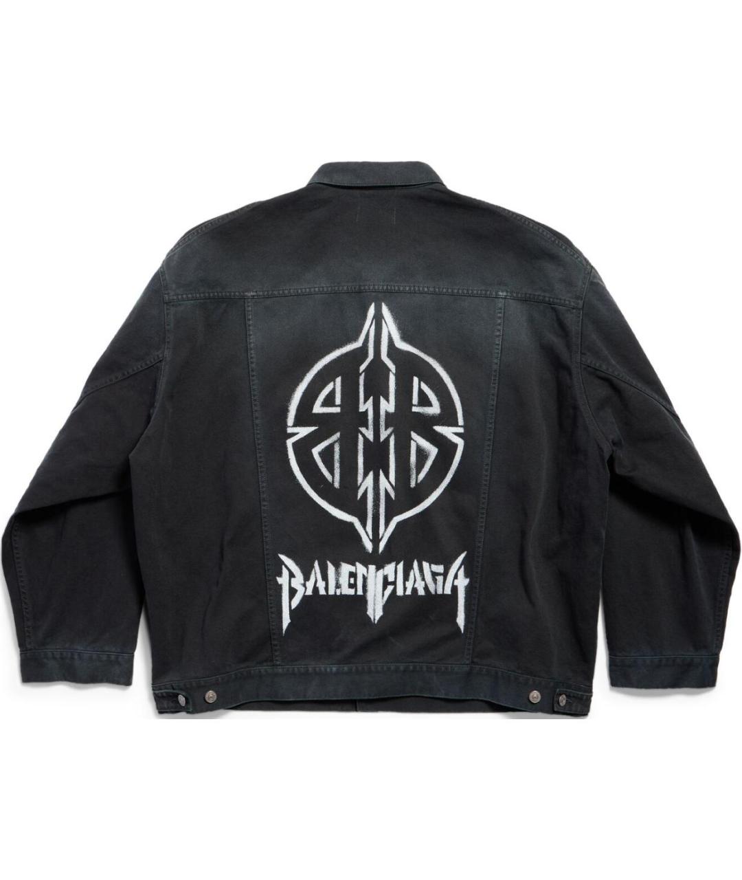 BALENCIAGA Черная куртка, фото 2