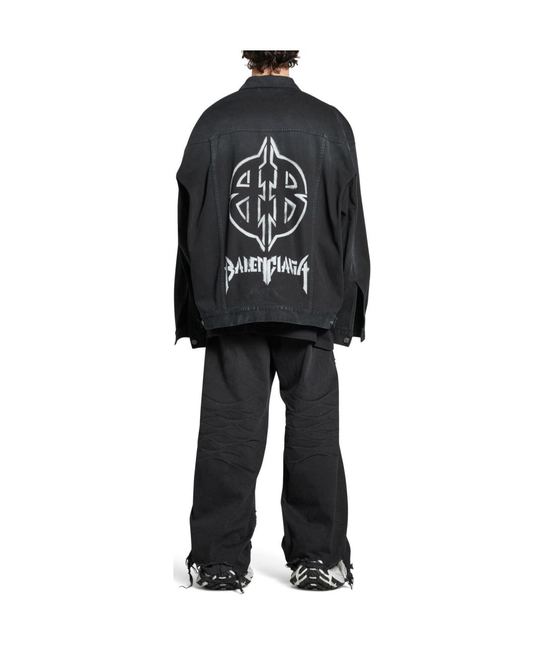 BALENCIAGA Черная куртка, фото 5