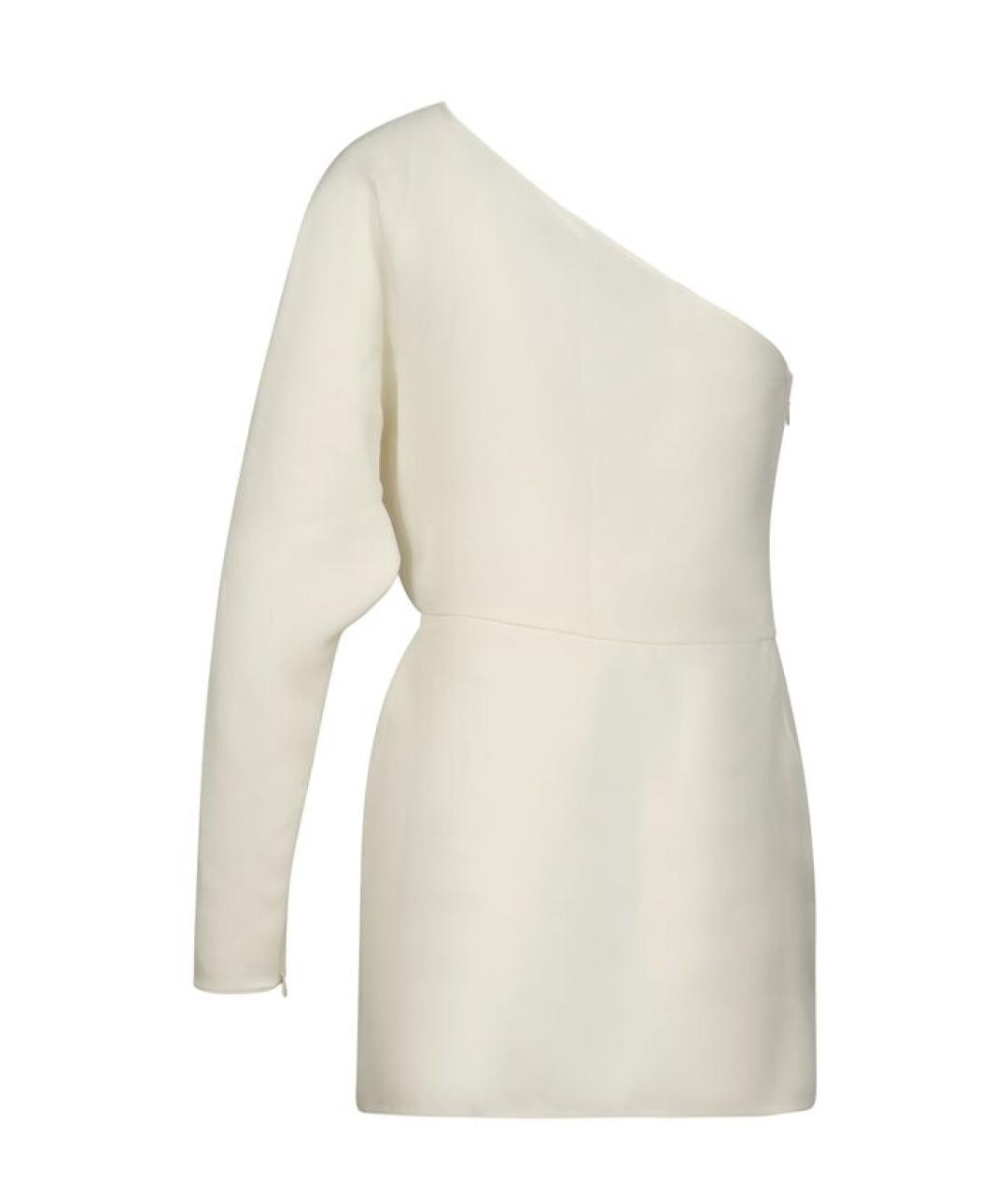 VALENTINO Белая шелковая блузы, фото 2