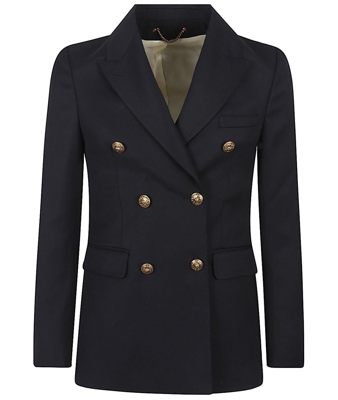 GOLDEN GOOSE DELUXE BRAND Черный шерстяной жакет/пиджак, фото 1