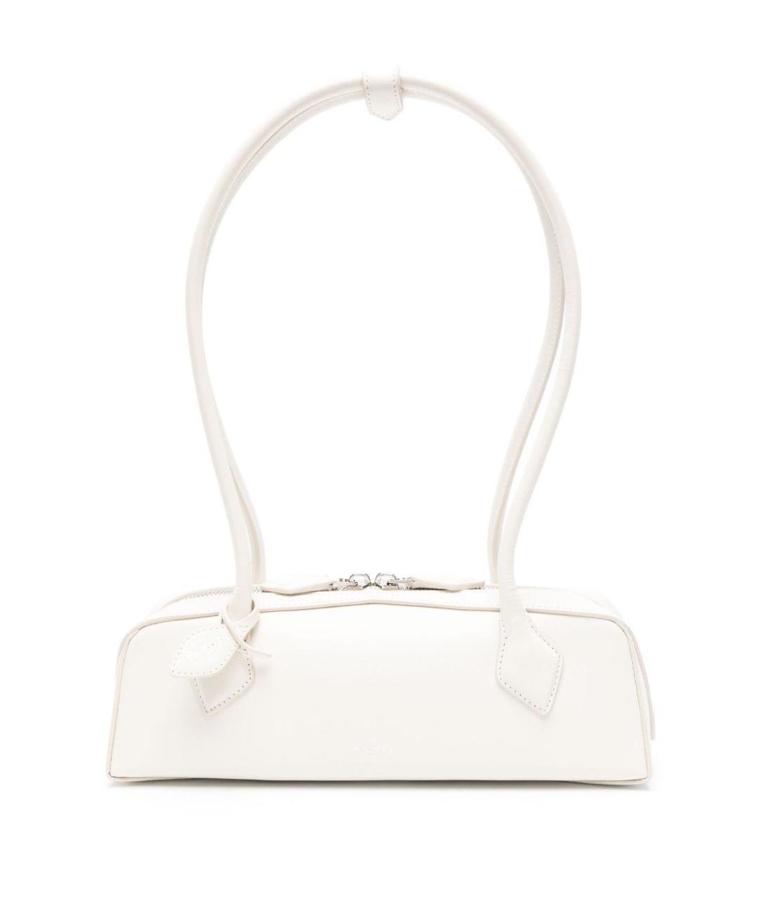ALAIA Белая кожаная сумка через плечо, фото 1