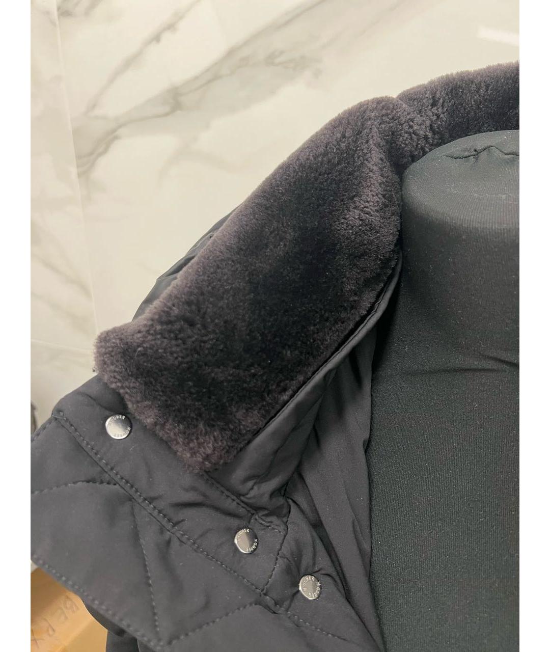 MOORER Черный полиамидовый пуховик, фото 8