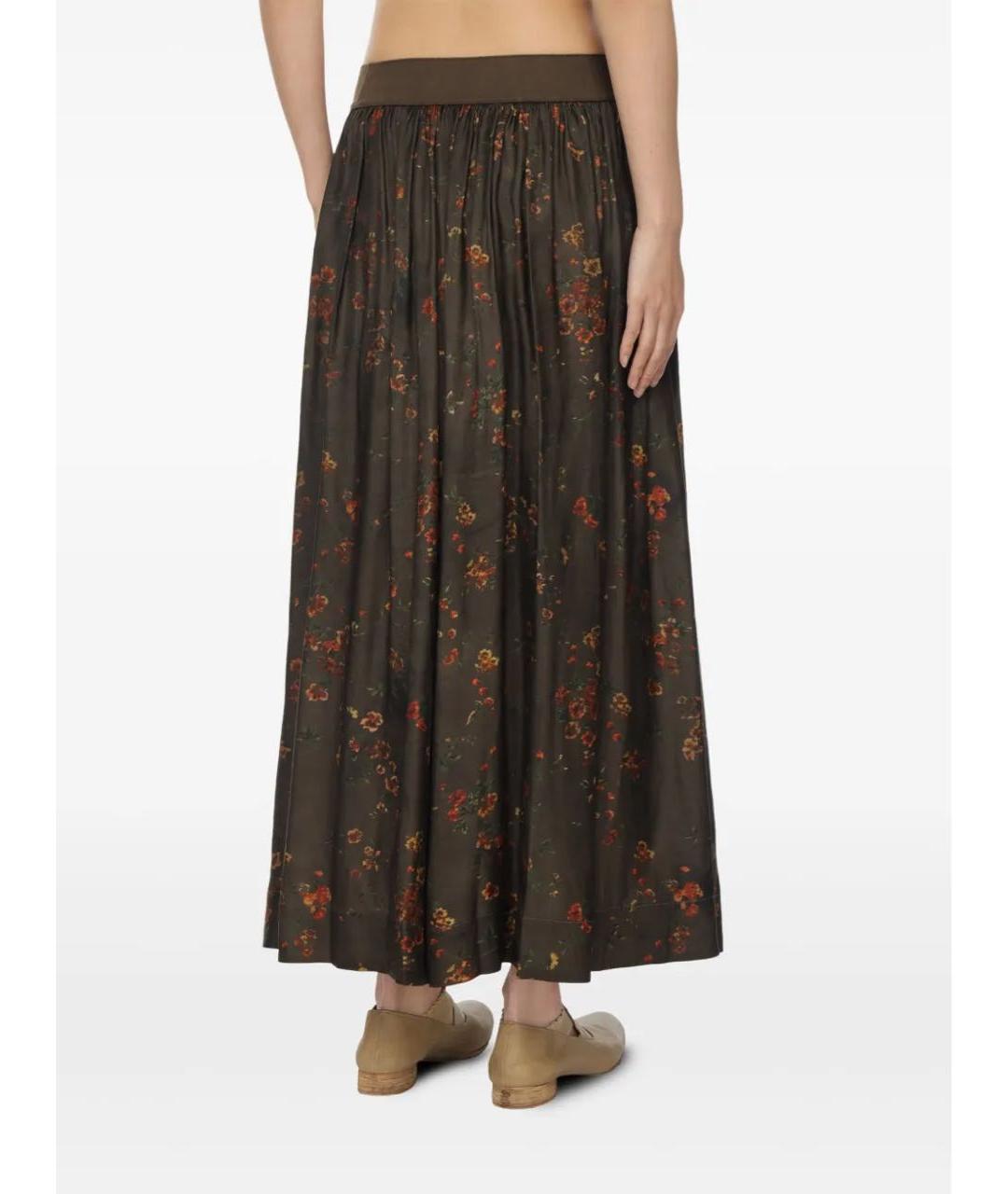 UMA WANG Вискозная юбка макси, фото 2