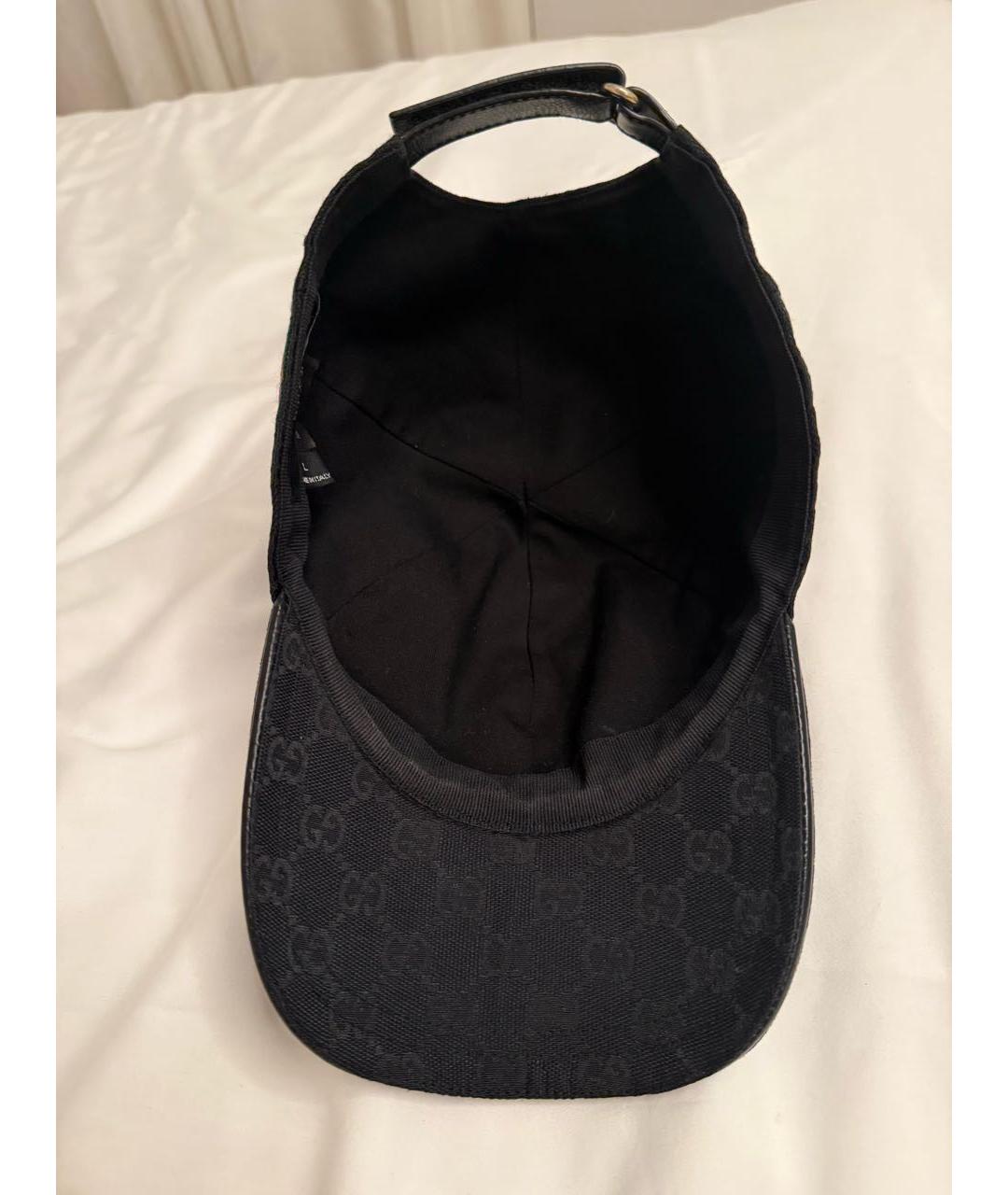 GUCCI Черная синтетическая кепка/бейсболка, фото 4