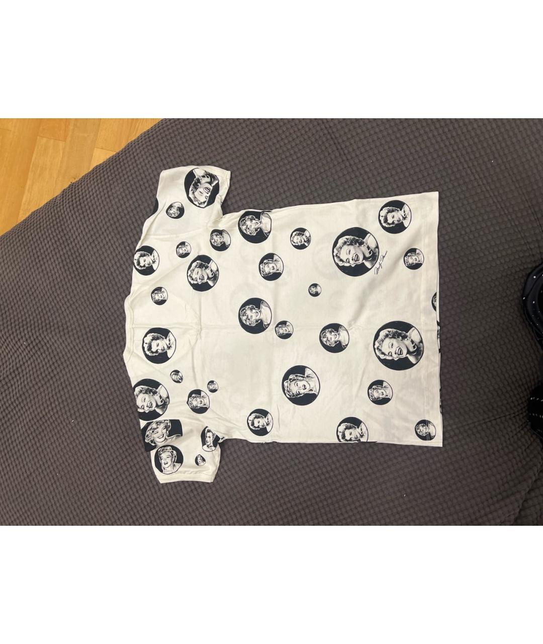 DOLCE&GABBANA Белая хлопковая футболка, фото 2