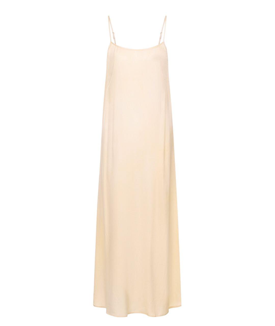 UMA WANG Бежевое повседневное платье, фото 1