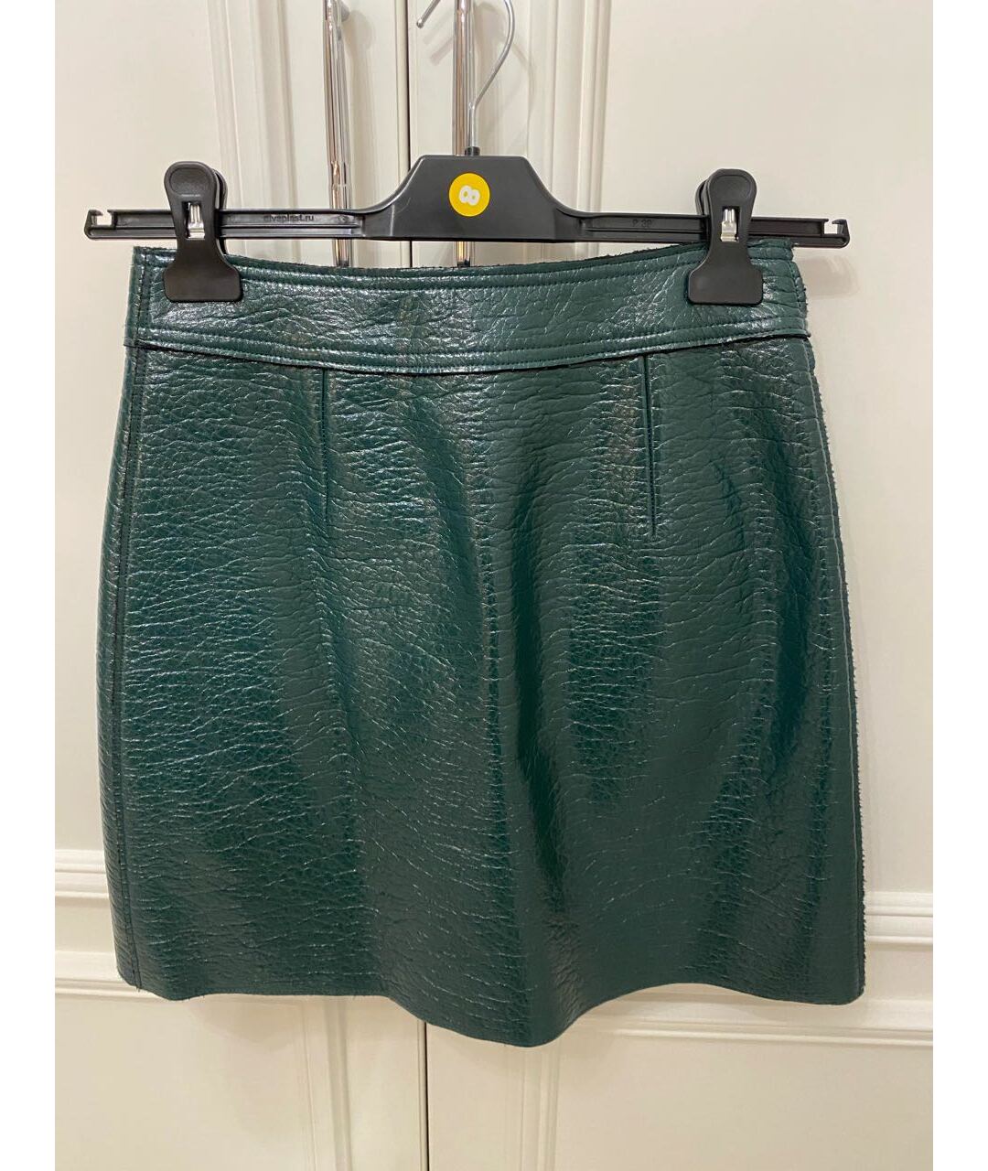 PAUL&JOE SISTER Зеленая вискозная юбка миди, фото 2