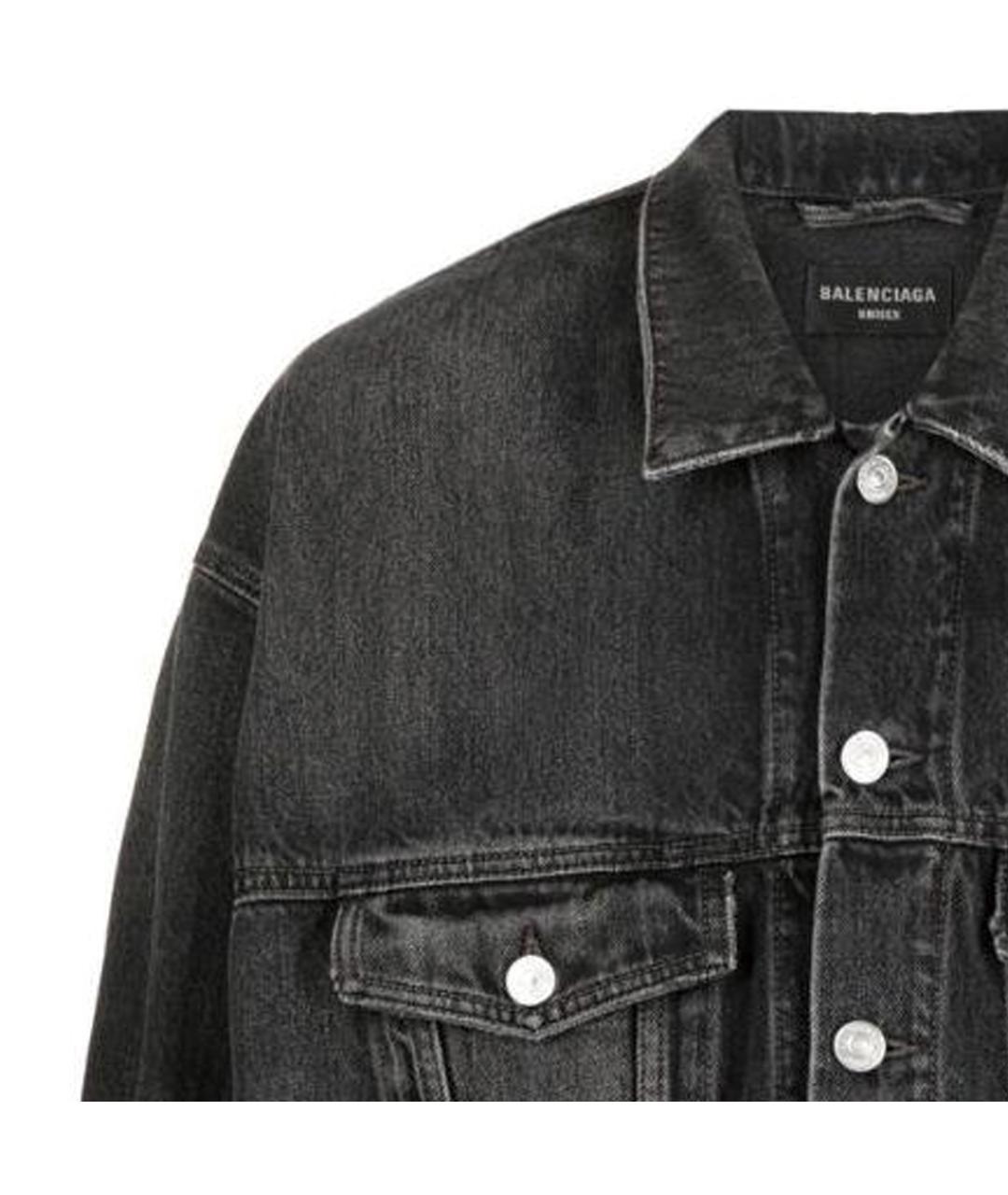 BALENCIAGA Черная куртка, фото 6