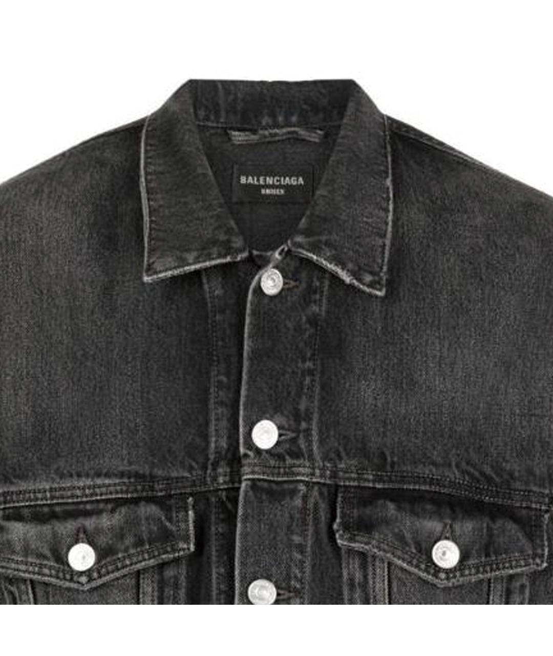 BALENCIAGA Черная куртка, фото 5