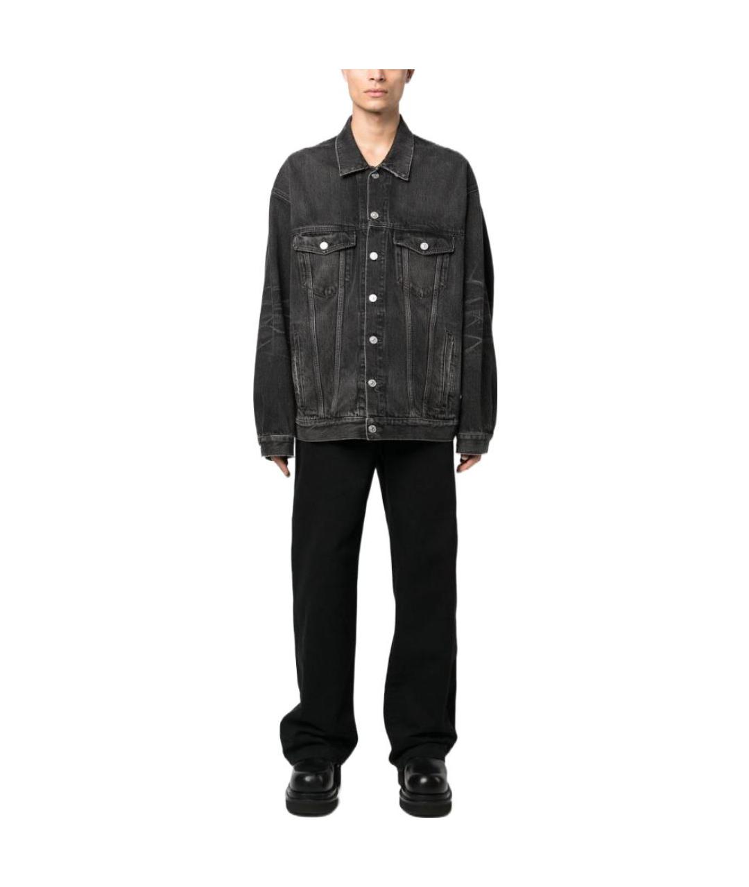 BALENCIAGA Черная куртка, фото 2