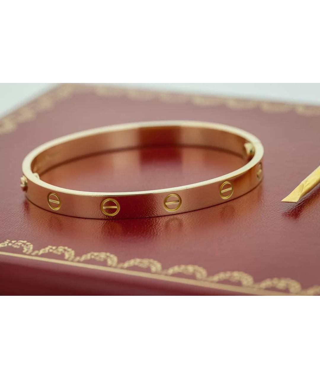 CARTIER Золотой браслет из желтого золота, фото 2